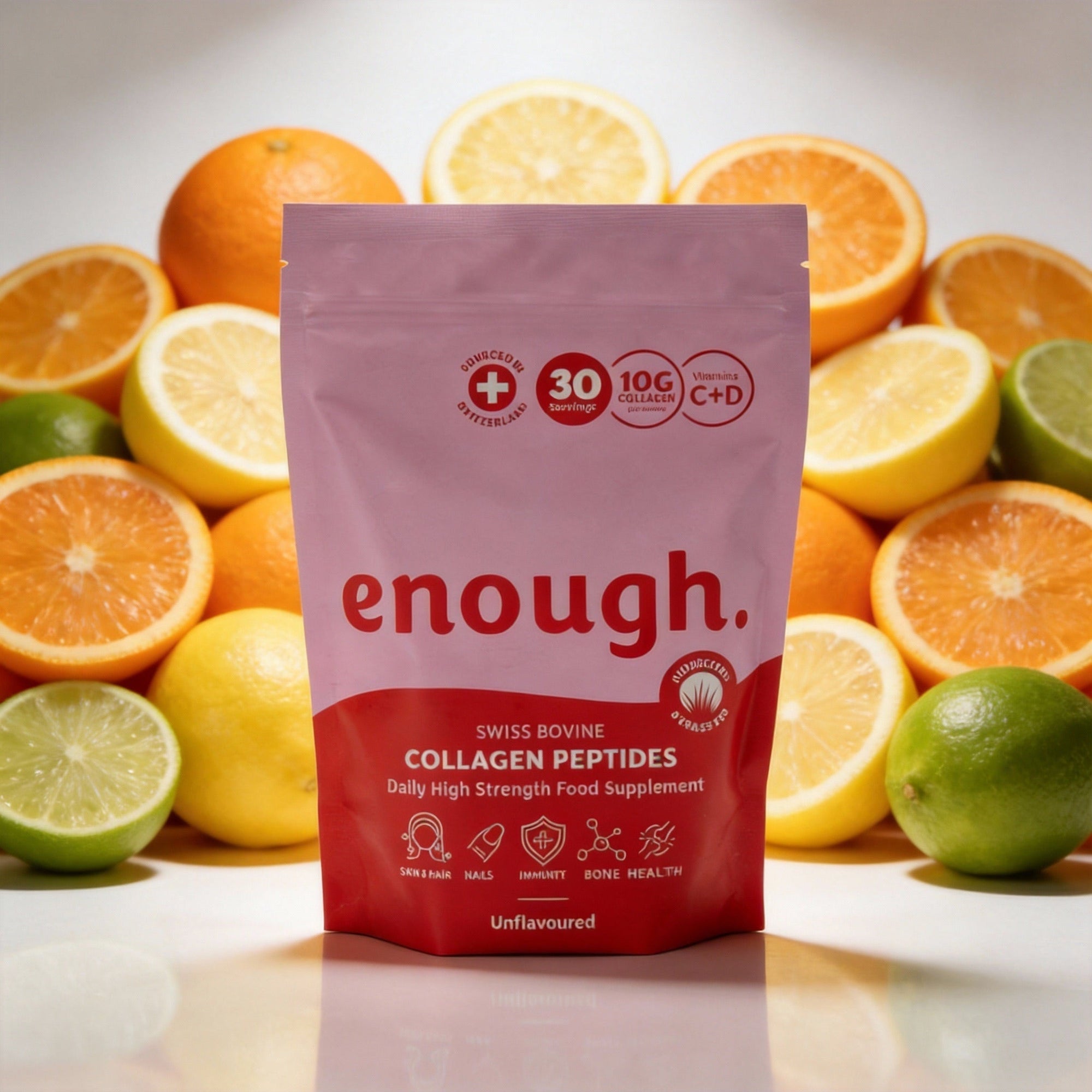 Collagen’s Best Friends: Vitamins C & D for Midlife Skin, Joints and Bones