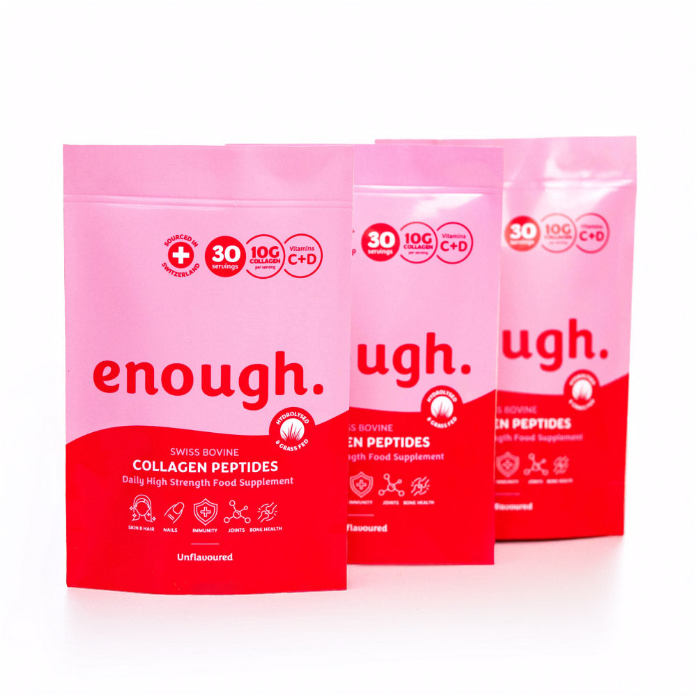 Collagen Supplement multi pack of 3. 90 servings of Swiss bovine collagen.
