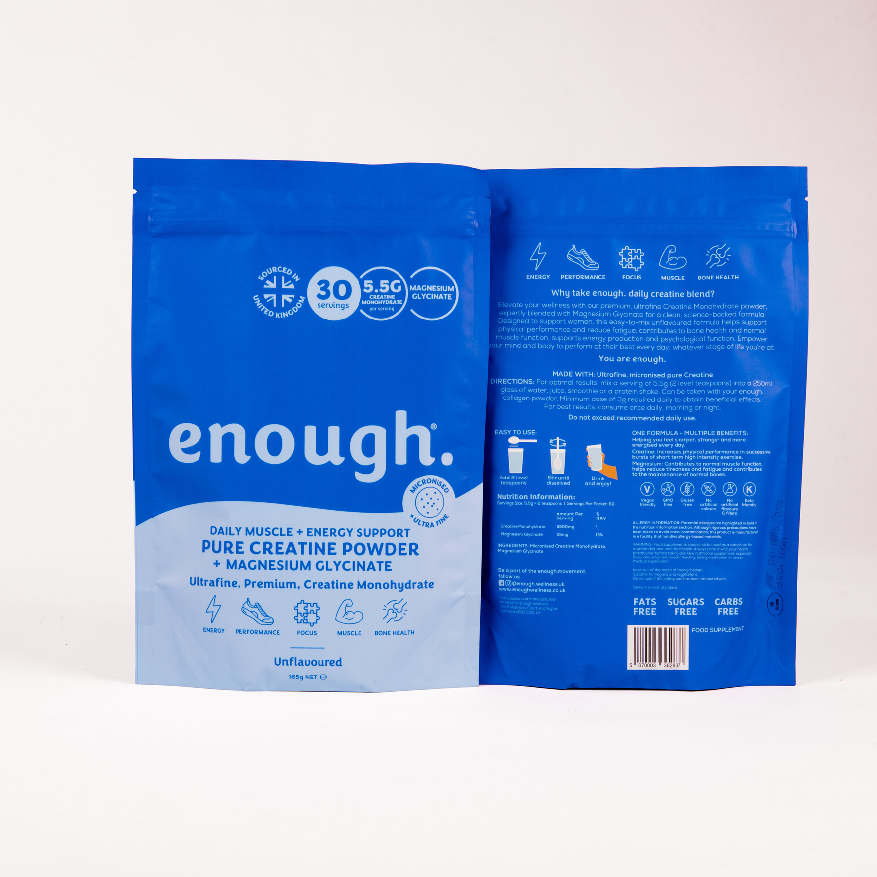 Enough Creatine - 30 Day Pouch