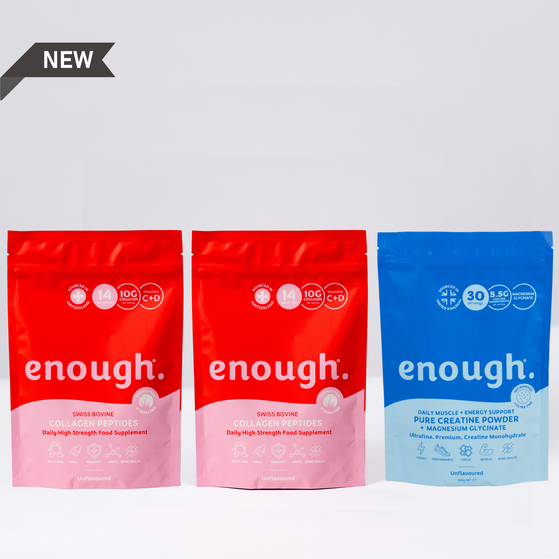 Summer Wellness Bundle: 2 x 14 Day Collagen + 1 x 30 Day Creatine